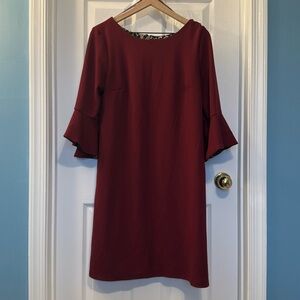 Red women’s dress